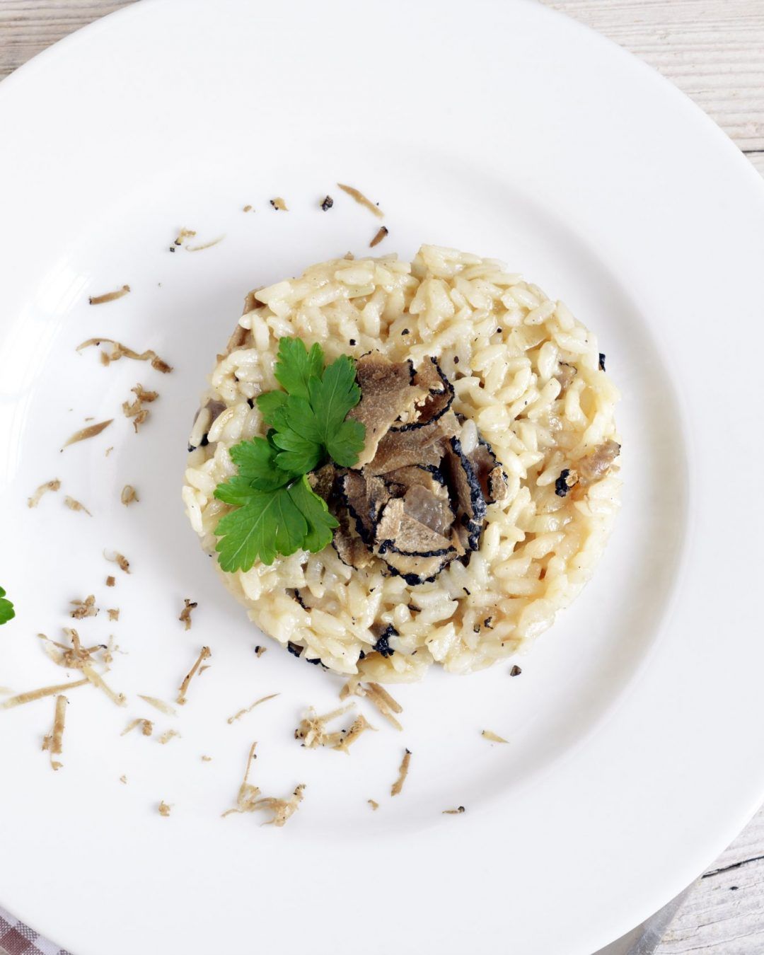 risotto con tartufo nero